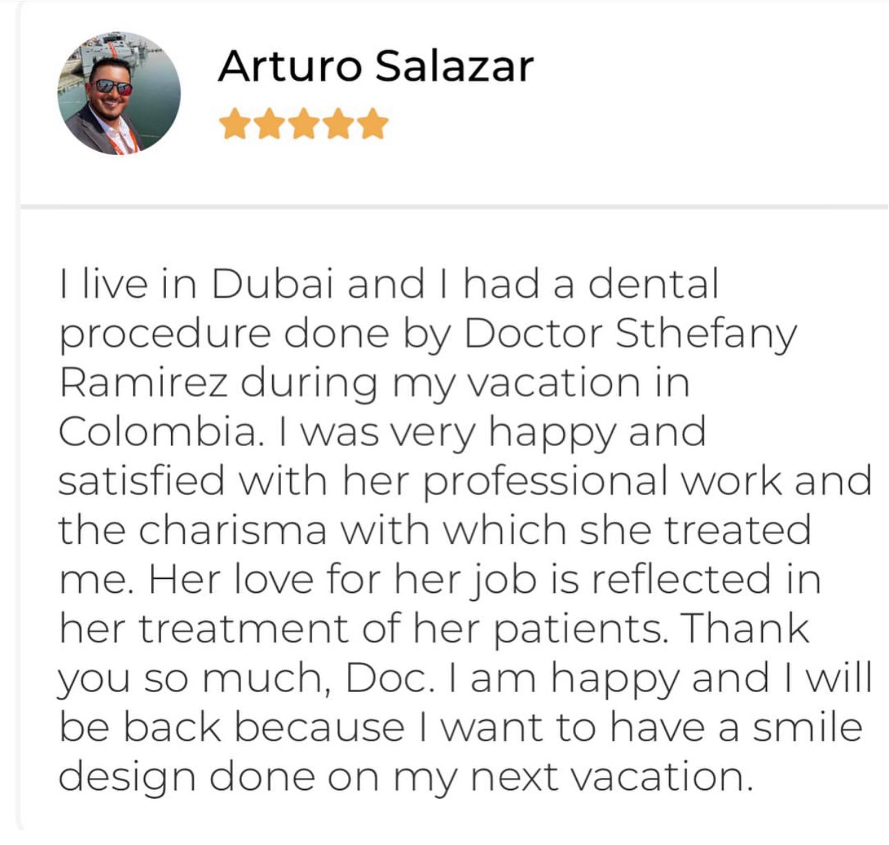 Patient Testimonial