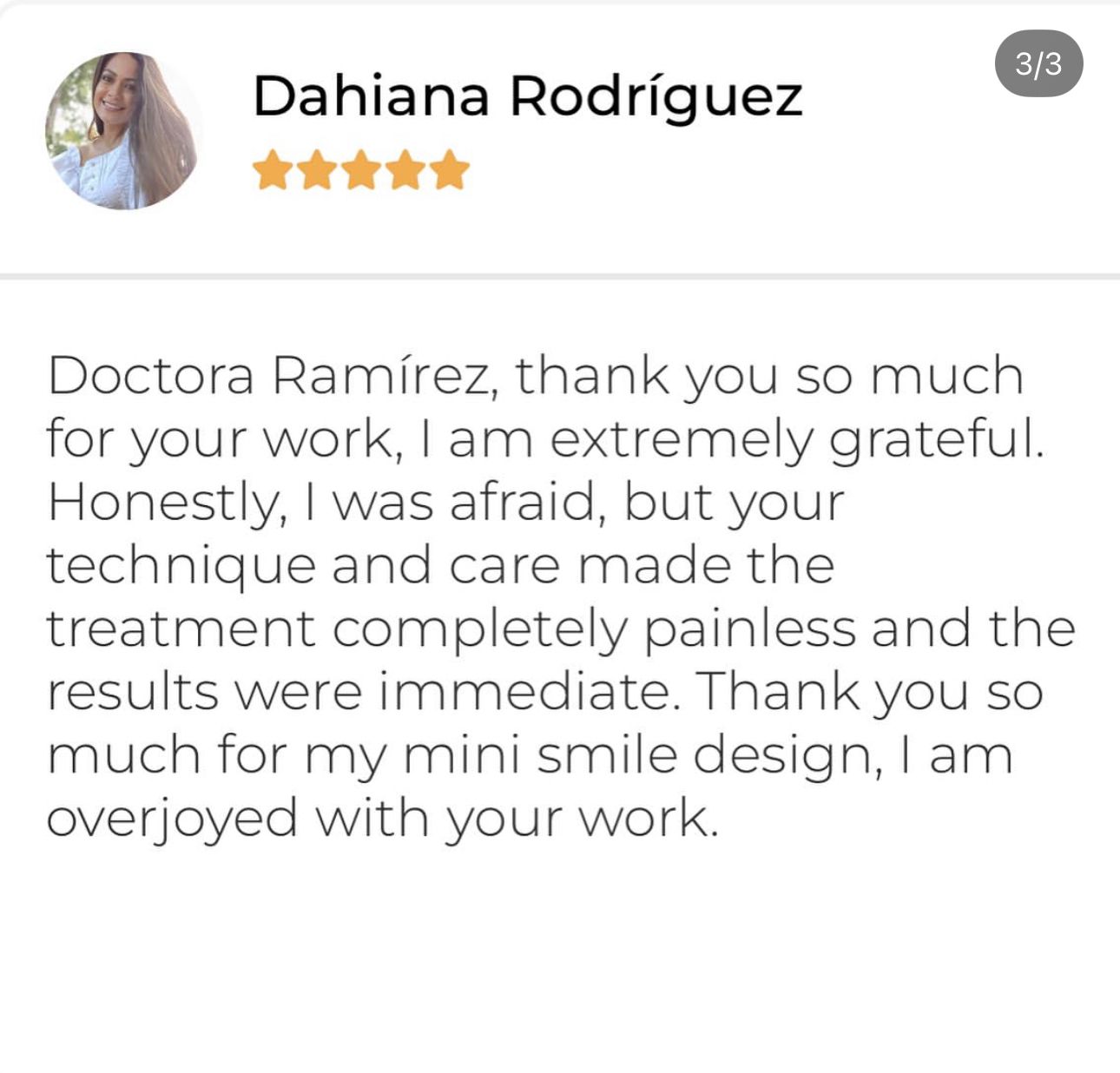 Patient Testimonial